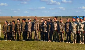 Областной слет военно-патриотических клубов &quot;Жас әскер&quot;