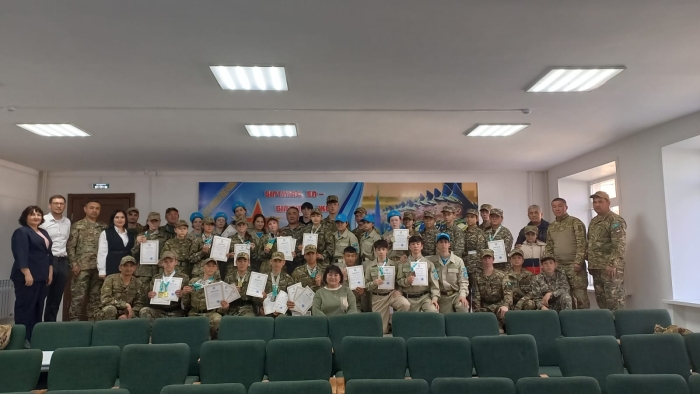 Финал областного слета военно-патриотических клубов «Жас әскер»
