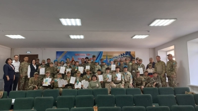 Финал областного слета военно-патриотических клубов &laquo;Жас әскер&raquo;